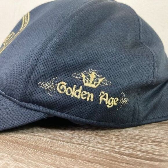 Cigar Hat Cap Mens One Size Saga Golden Age Toro Black Embroidered Logo Cigars - Picture 5 of 9